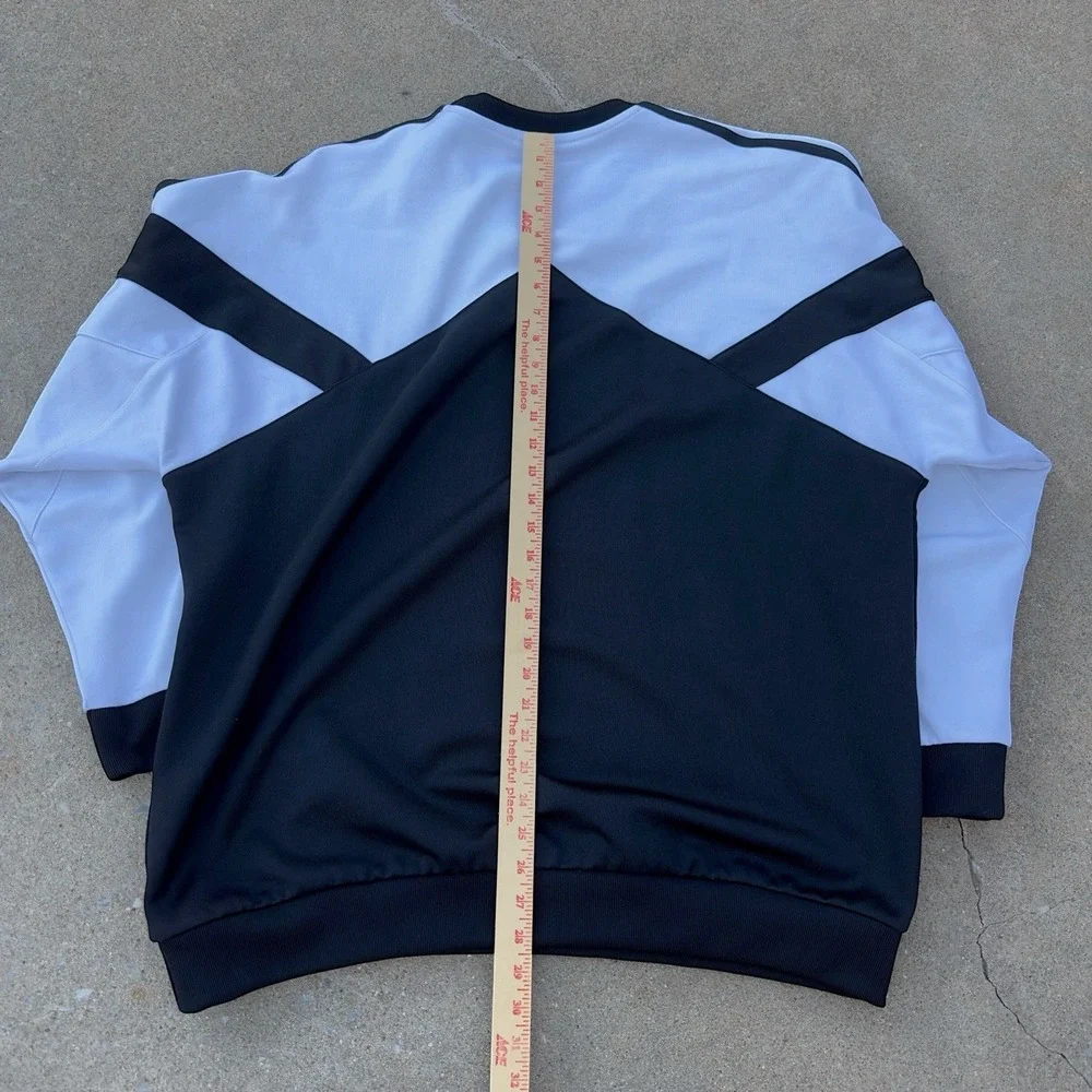 Adidas Palmerston Crew Sweatshirt Jumper Trefoil Colorblock Men's Size 2XL